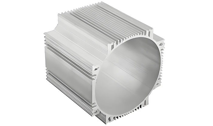 鋁型材定制開模電機殼鋁型材-2